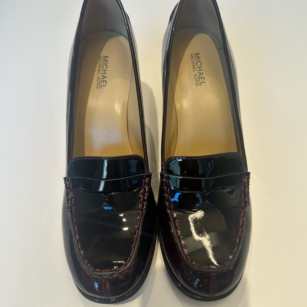 Michael Kors Patent Leather Loafers